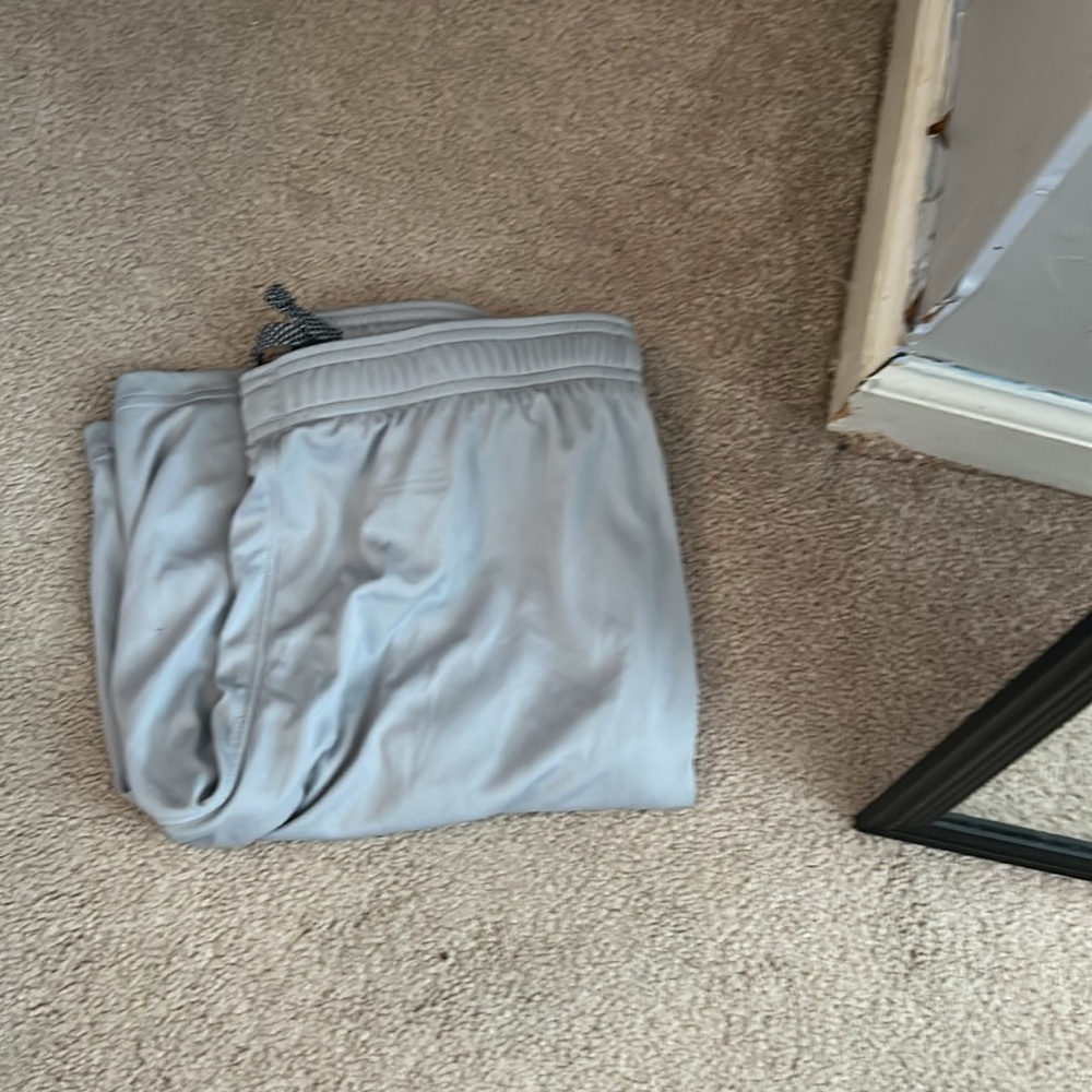 Under Armour Light Gray Athletic Shorts